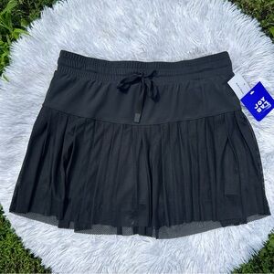 JoyLab  from Target Black Skort Pleated Mesh & Built In Shorts Size Medium NEW